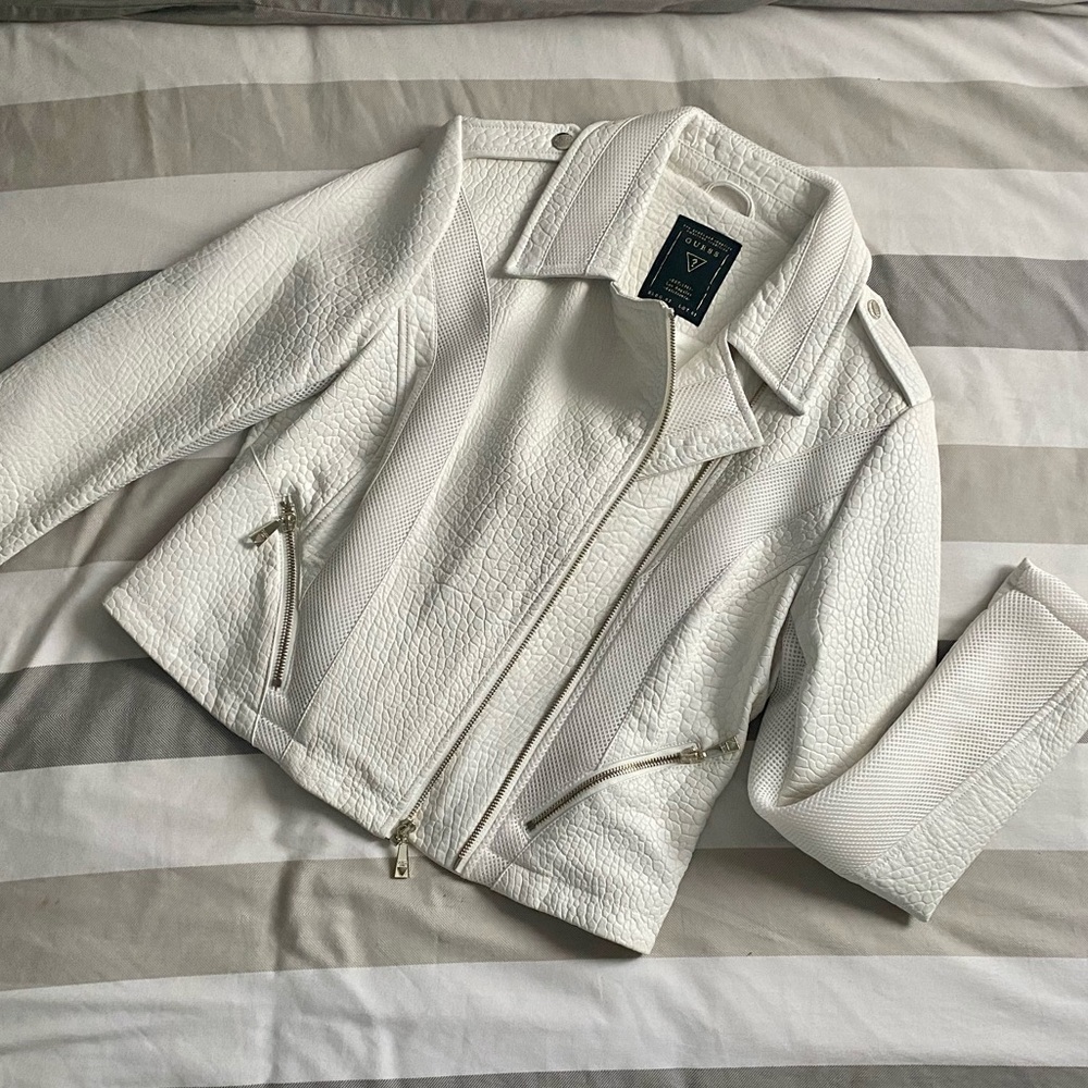 Guess Faux Leather Jacket